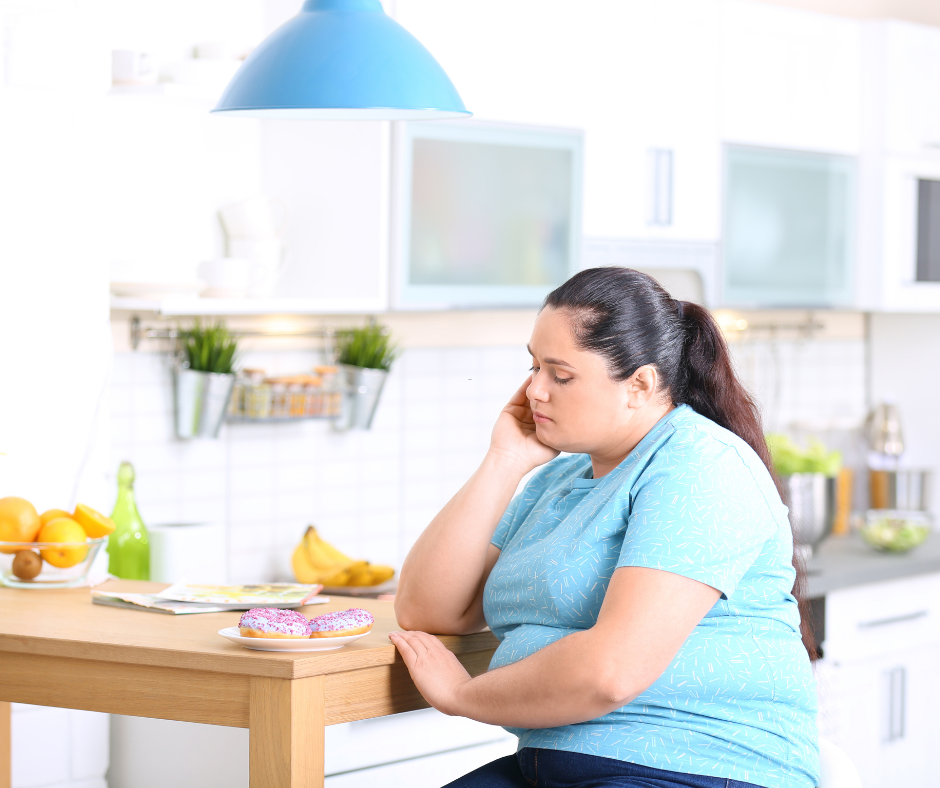 can't lose weight on calorie deficit